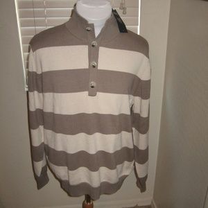 NWT - Izod Sequoia 3 Button Pullover - Large